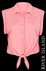 River Island Pink Crop